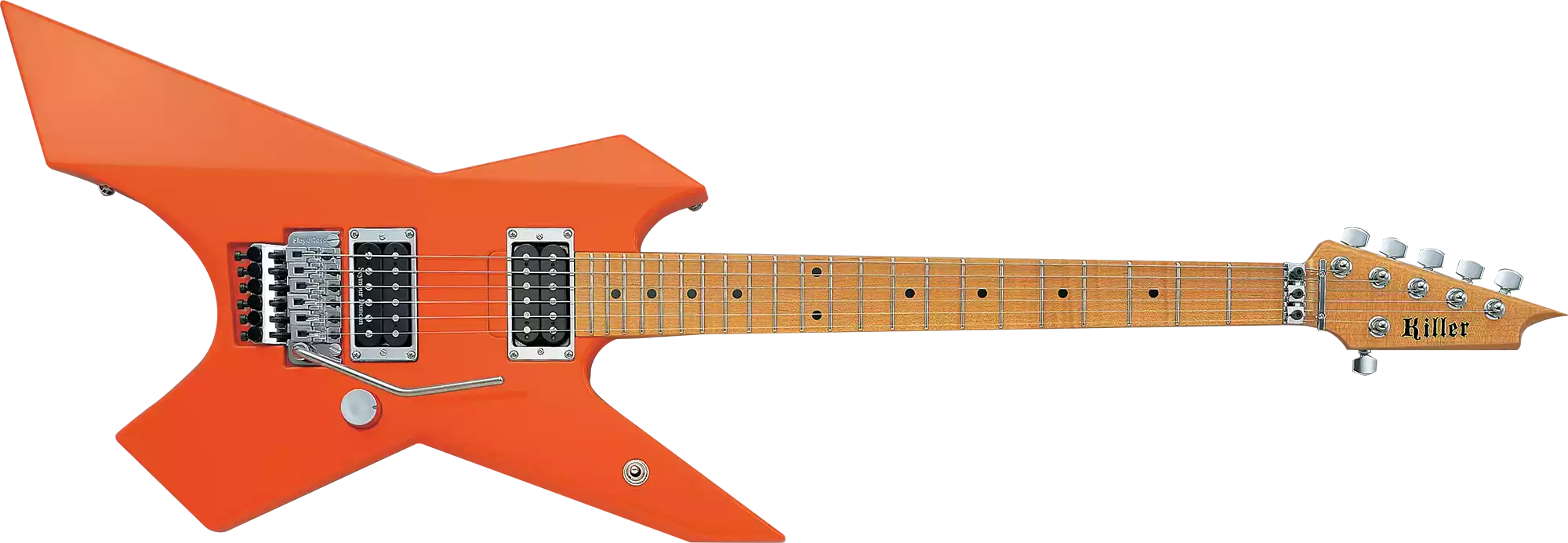 killer guitars kg-prime orange sunshine