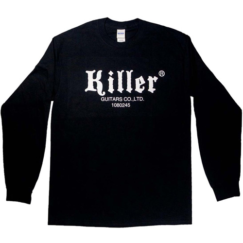 Killer Guitars long sleeve T-shirt black：キラーギターズ ロング 