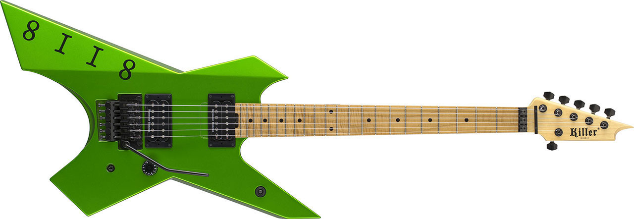 killer guitars kg-prime signature 8118 viper green