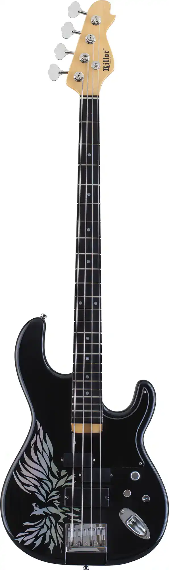 killer guitars kb-criminal bass 24 phoenix vision