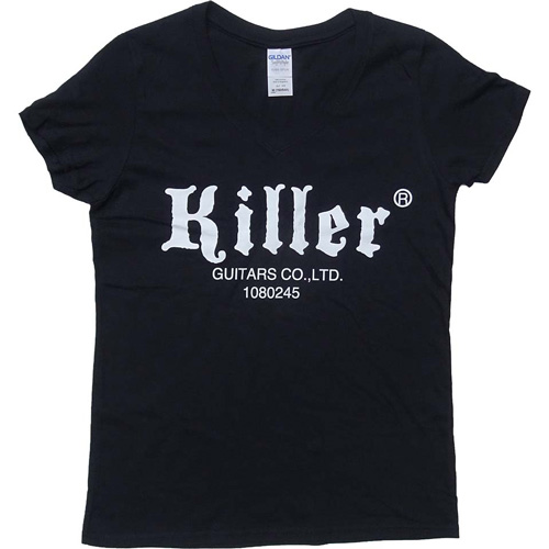killer guitars t-shirt ladys black