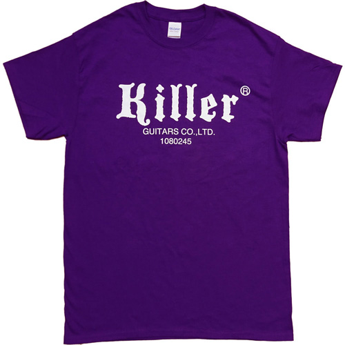 killer guitars t-shirt purple