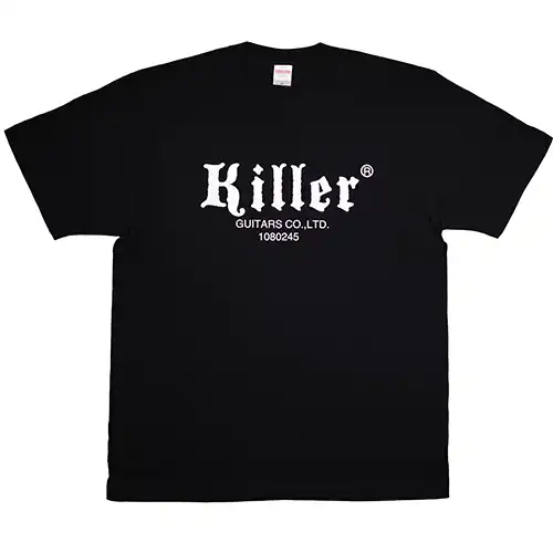 killer guitars t-shirt red logo