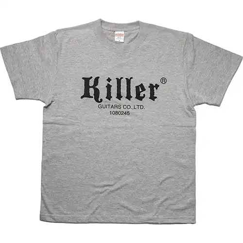 killer guitars t-shirt red logo