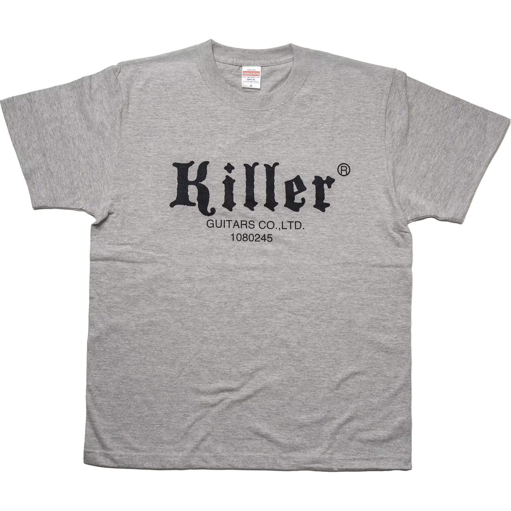 killer guitars t-shirt mix gray