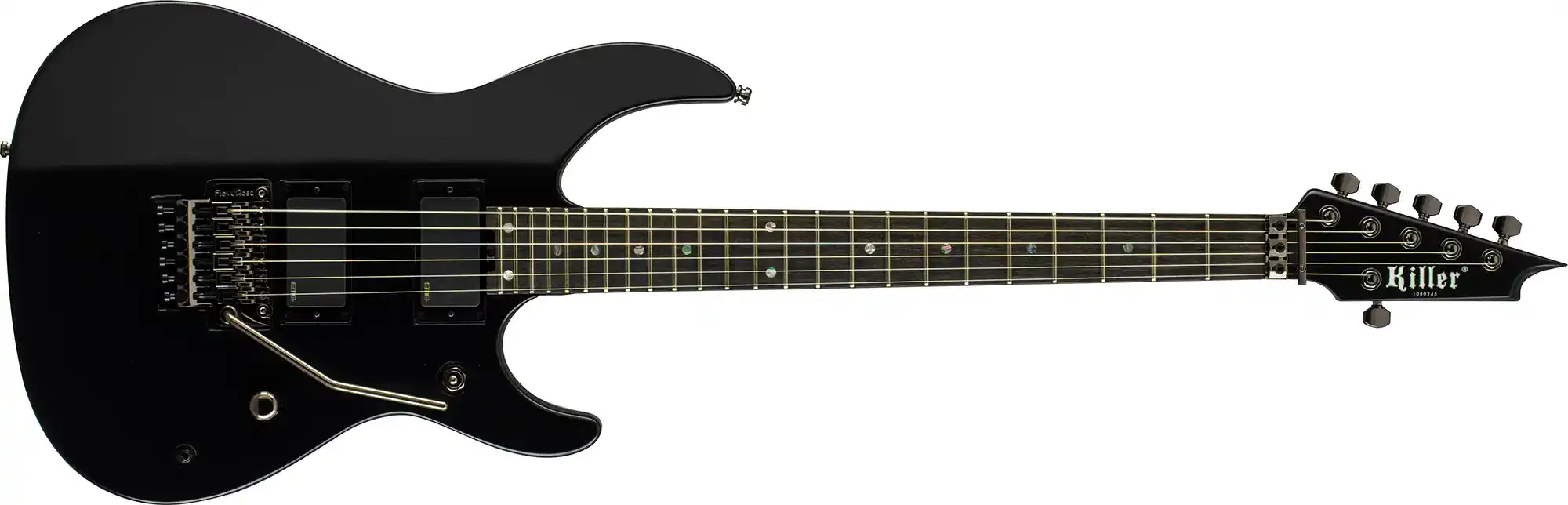 killer guitars kg-fascist vice  ii galaxy black