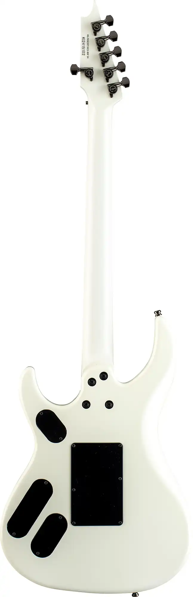 killer guitars kg-fascist vice ii bib white satin